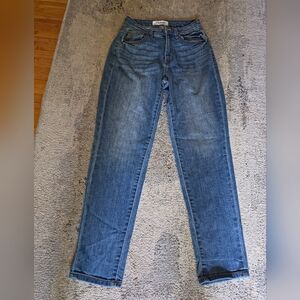 Denim Blue Straight Leg Women's Jeans